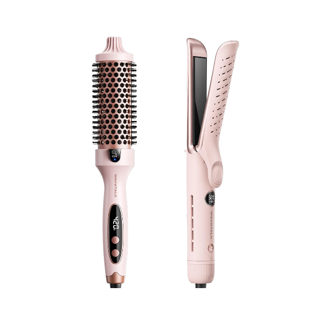 Wavytalk Thermal Brush, Blowout Boost 1.5 inch Heated Round Brush