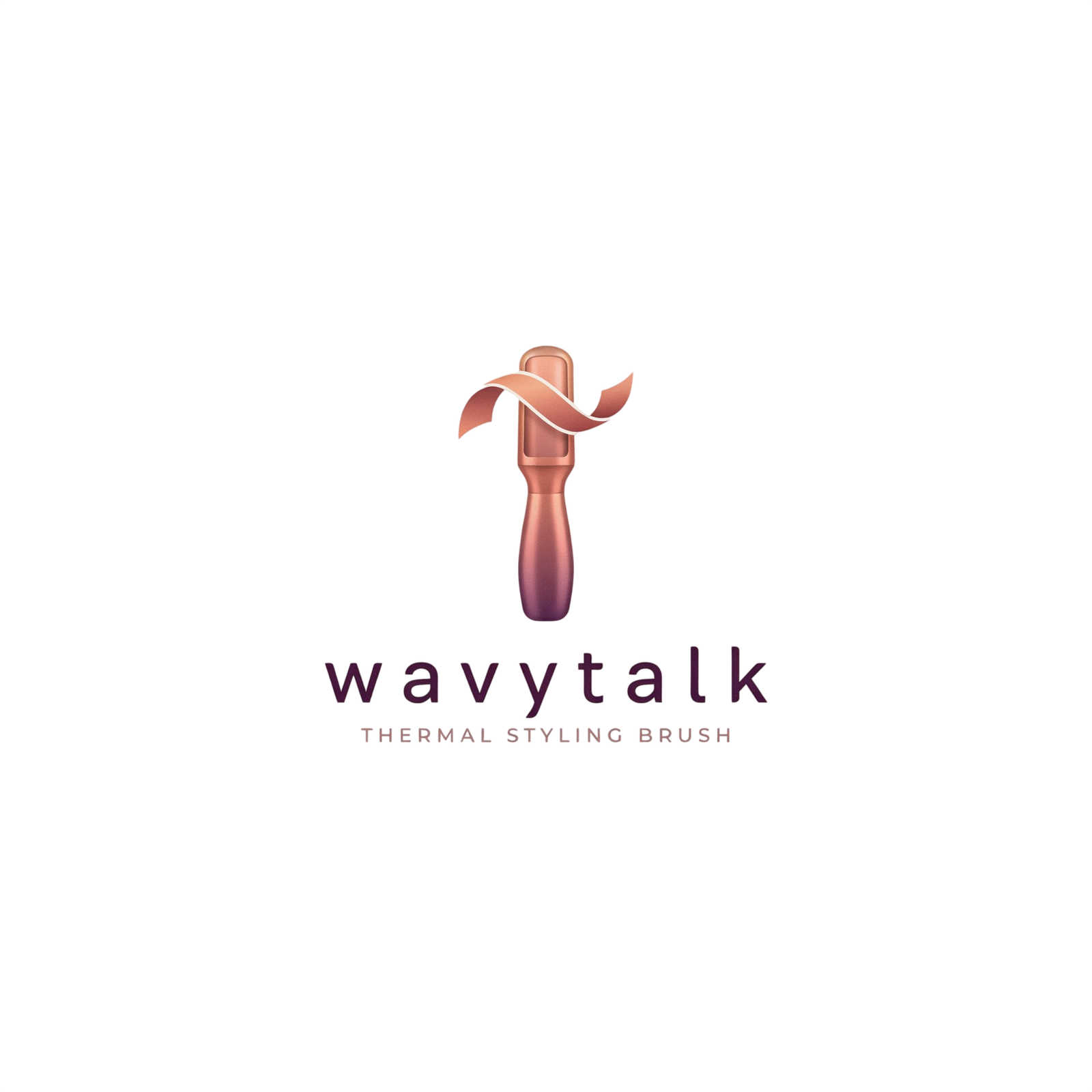 Wavytalk thermal brush logo